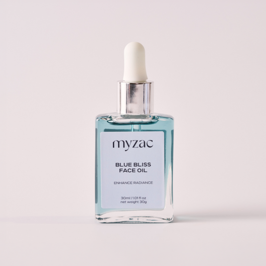 BLUE BLISS FACIAL OIL.                                                                                                                        Comfort Oil for Changing Skin