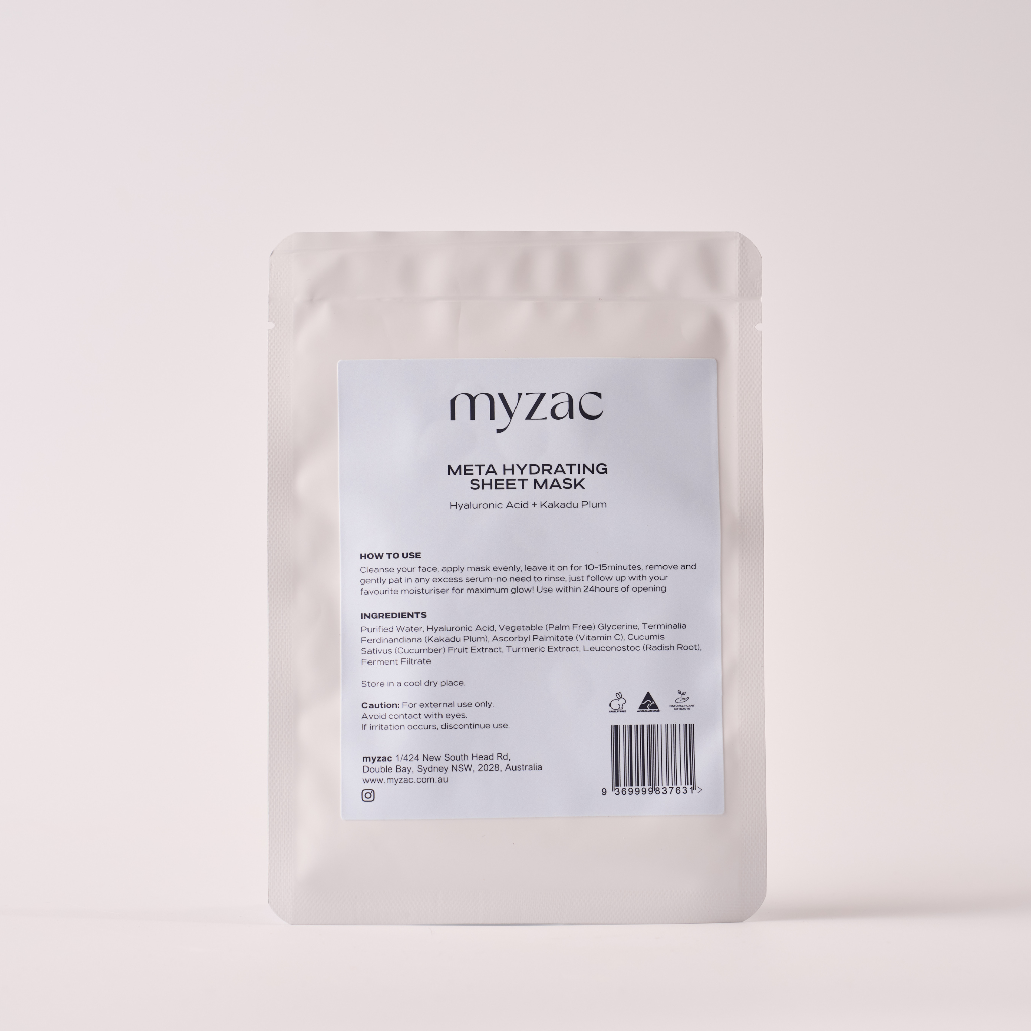 Meta Hydrating Face Mask — 10 Pack